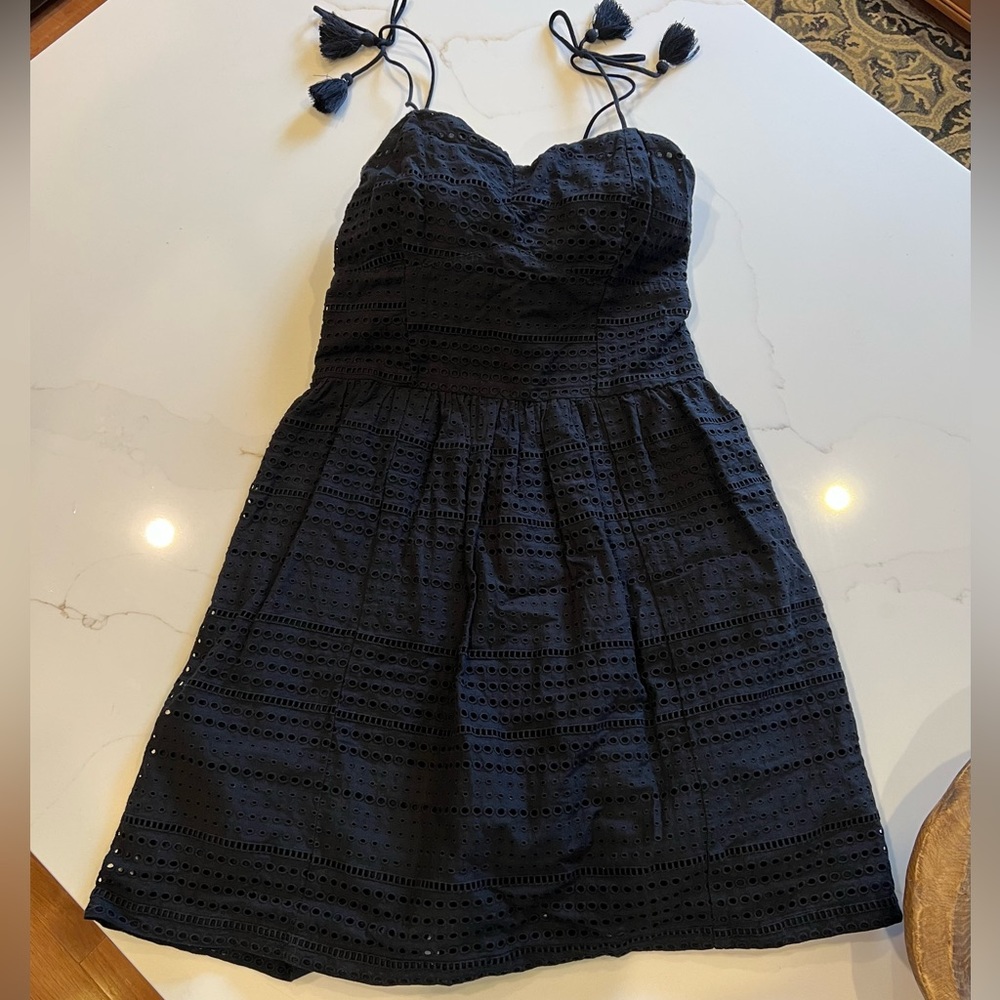 Size medium Superdry black dress